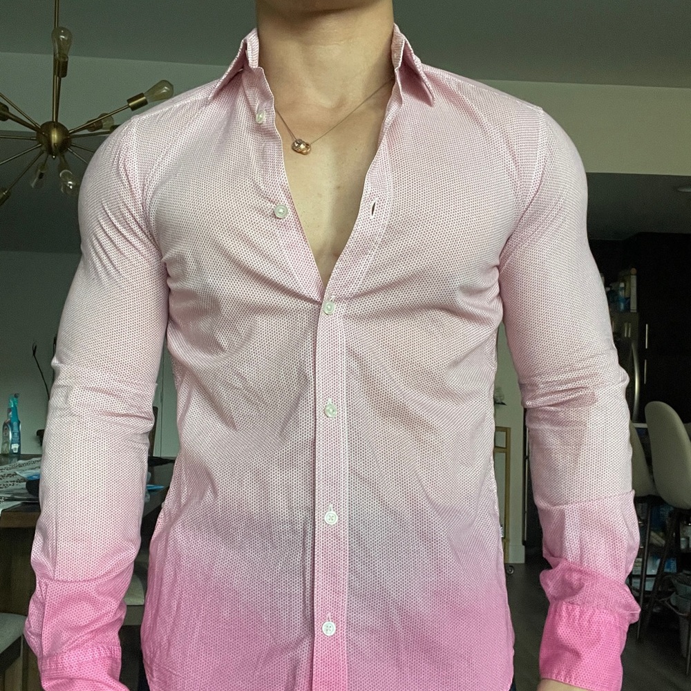 Hugo boss dress shirt for cheap